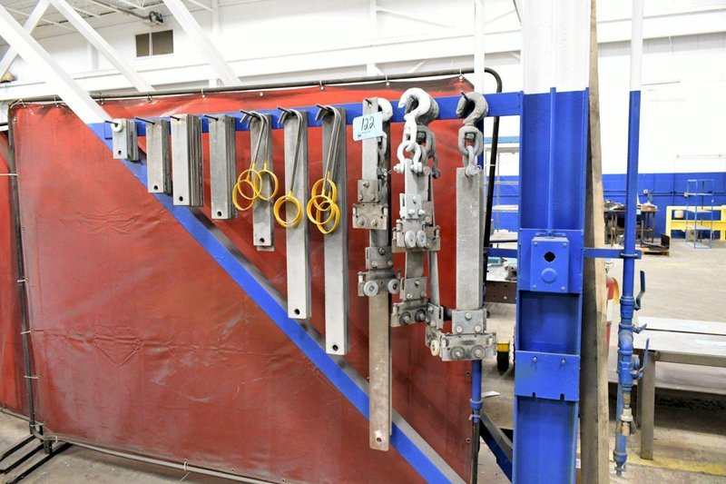 25&#039; X 14&#039; X 12&#039;6&quot; 3,000 PSI HOT WATER PRESSURE WASHER GALLAGHER KAISER WASH BOOTH: YOBRO #24598