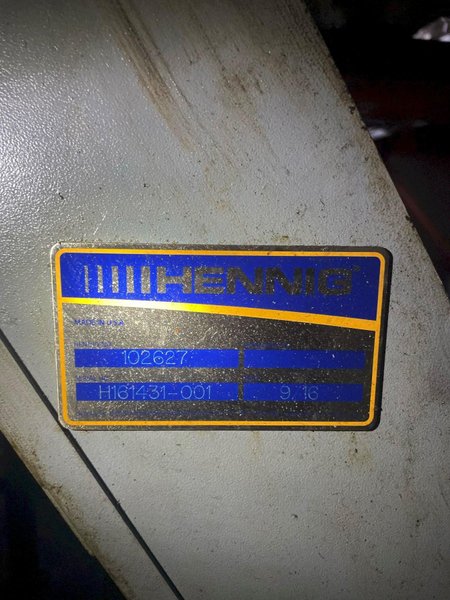 Hennig Chip - Parts Conveyor Model 102627