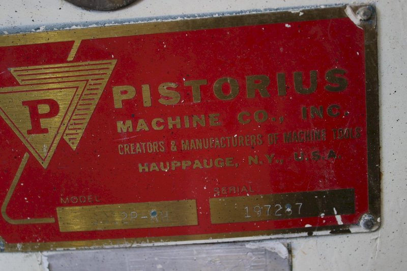 PISTORIUS COLD CUT SAW: STOCK #76616