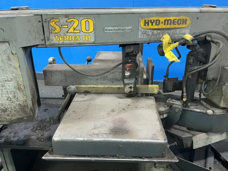 HYD-MECH 14”X30” HORIZONTAL BAND SAW  -  S-20