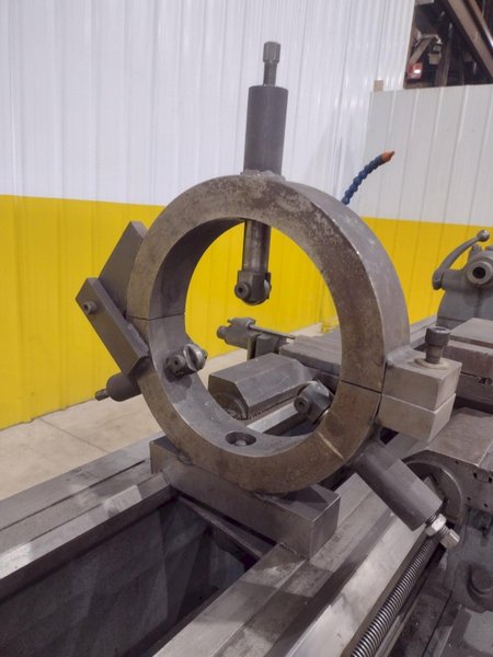 20" X 80" SPRINGFIELD ENGINE LATHE WITH TAPER &amp; 2" HOLE:  STOCK #20986