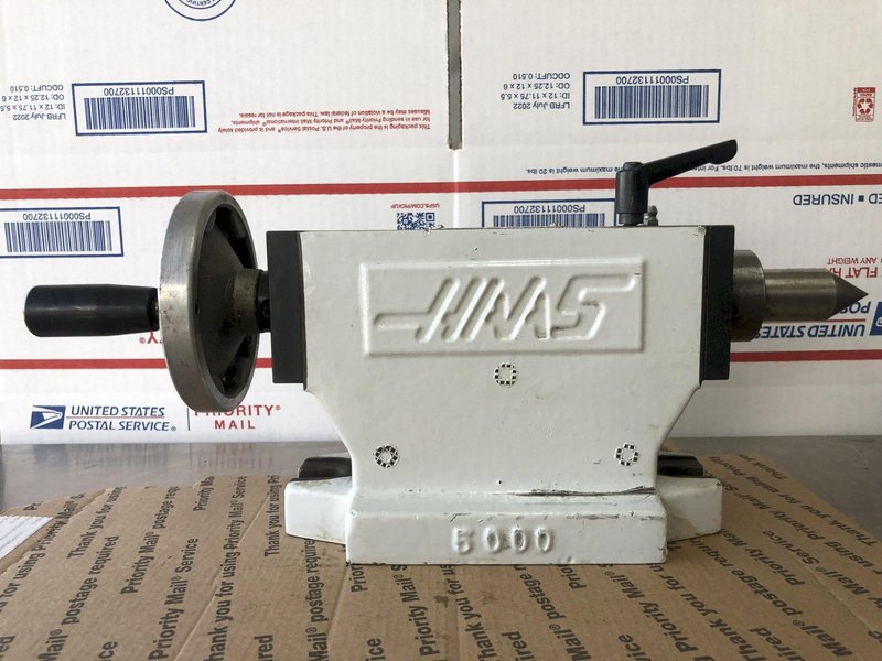 Haas 4&quot; HTS4 Manual Tailstock + Royal Dead Center 3 MT Standard Dead Center