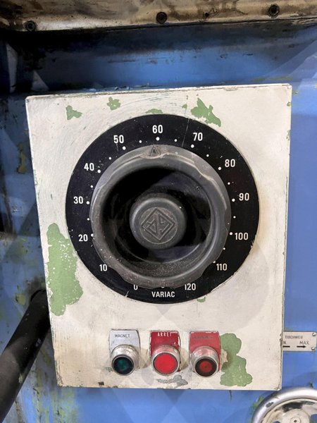 60” X 100 HP MATTISON MODEL #60-H ROTARY SURFACE GRINDER: STOCK #23020