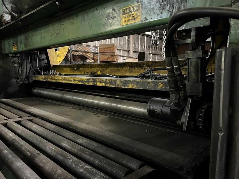 72" x 0.142" x 50,000# Herr Voss Cut To Length LineSTOCK# 3553