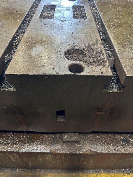 24&#039; X 12&#039; X 14&quot; STEEL T-SLOTTED FLOOR PLATE: STOCK #23497