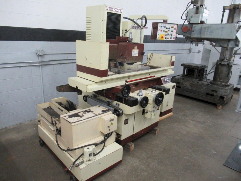 Chevalier Model FSG-1224AD Automatic Surface Grinder, 3-Axis, Incremental Downfeed, Dresser