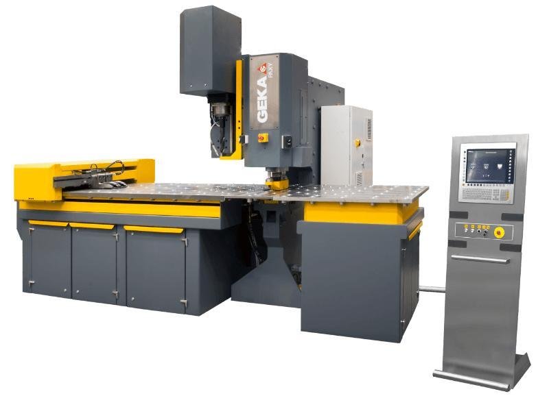 NEW GEKA PAXY CNC SOLUTION FOR PUNCHING, MARKING AND DRILLING STEEL PLATES