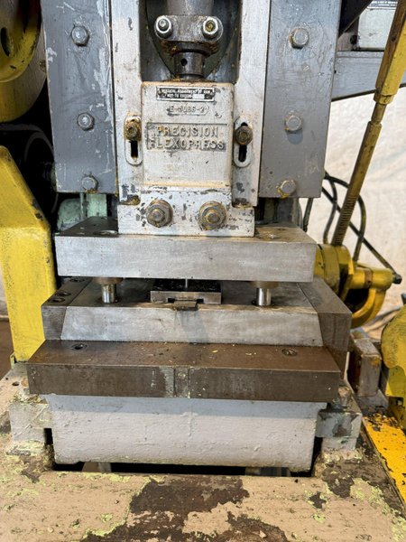 15 TON FLEXO-PRESS C15 PRECISION PRESS WITH STRAIGHTENER &amp; CONTROL. STOCK # 0434926