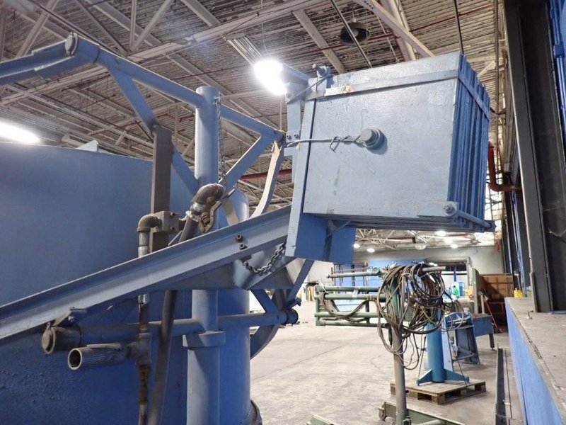 RUEMELIN MFG CO 60" X 60" X 35" BLAST CABINET  -  HOOD