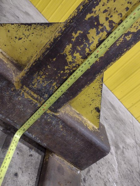 2,000 LB x 42&quot; x 36&quot; NATIONAL IND PALLET LIFTER CRANE ATTACHEMENT: STOCK #22368