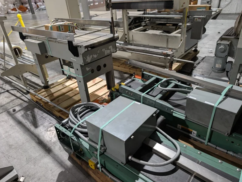 Texwrap 2410ISS Automatic Side Seal Shrink Wrapper with Texwrap ST-1322 Heat Tunnel, 2019