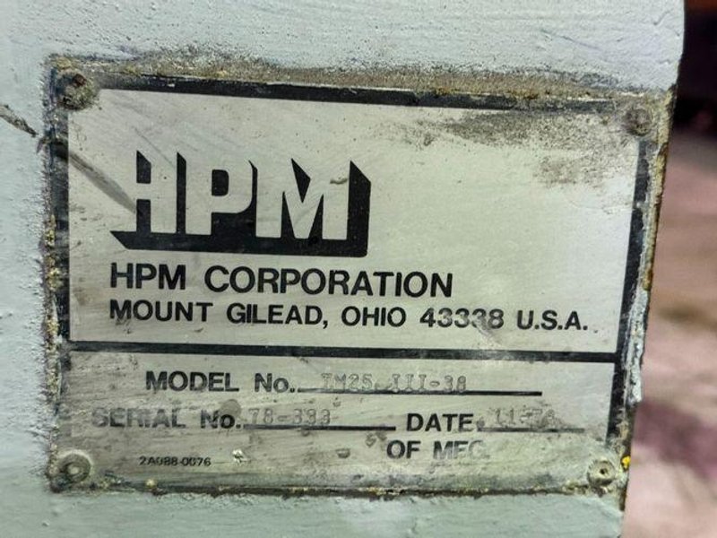 HPM/GALA UNDERWATER PELLETIZING LINE