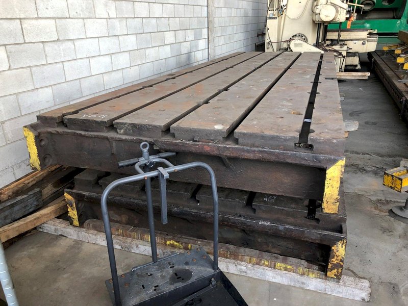 77" x 226" x 13 3/4" T-Slotted Floor Plate
