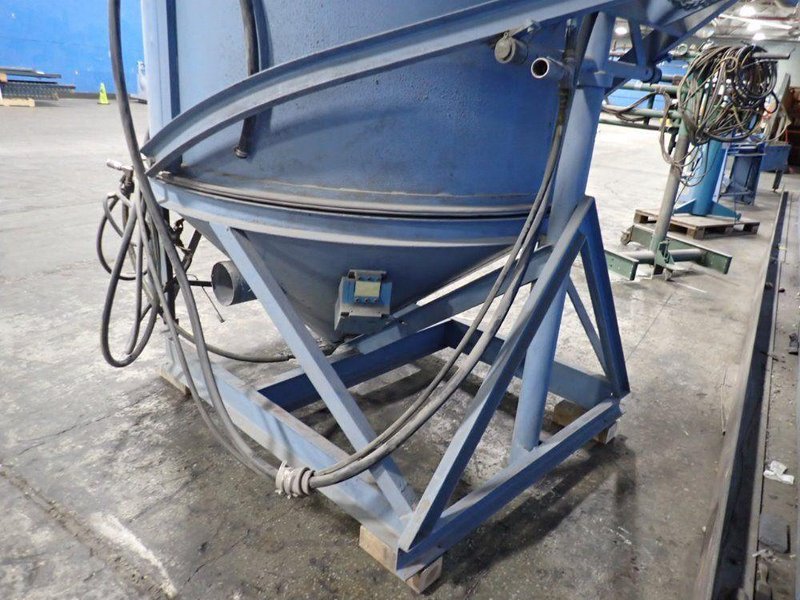 RUEMELIN MFG CO 60" X 60" X 35" BLAST CABINET  -  HOOD