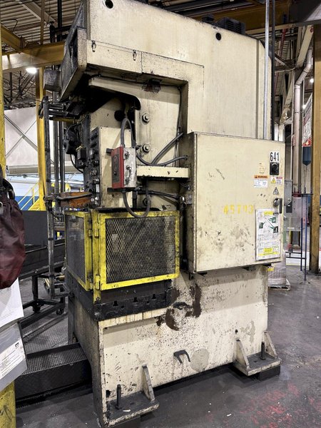 110 TON STAMTEC (NEW 2000) MODEL #G1-110 GAP FRAME PRESS, 7" STROKE: STOCK #19948