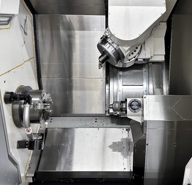 Okuma MULTUS B300II CNC Multitasking Turning Center, 2014 – 40 Tool ATC, 10,000 RPM Milling Spindle, Y-Axis, Low Hours