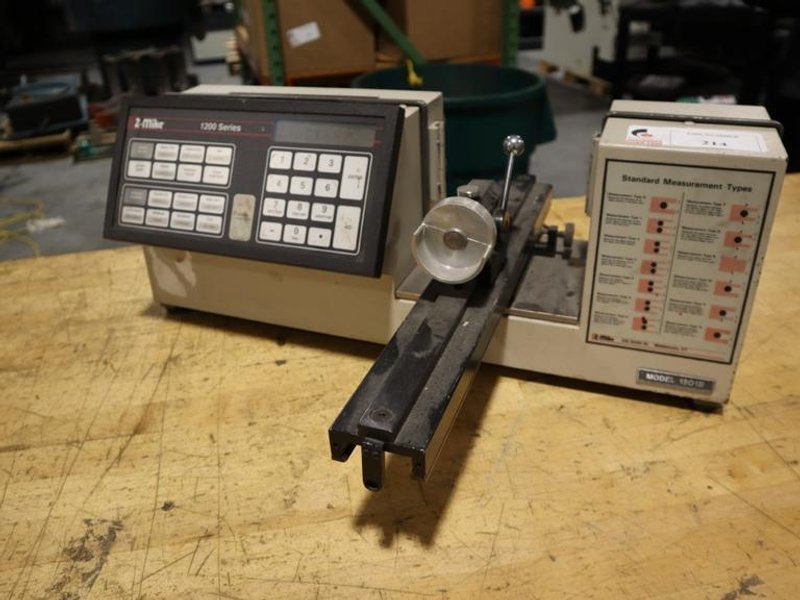 Z-Mike Model 1201B Laser Micrometer- Auction Item