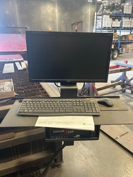 5′ x 10′ Wescott Pro Table510 Plasma, 2020 – Hypertherm PowerMax 125