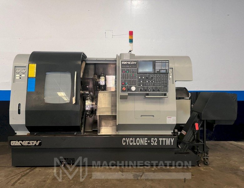Ganesh Cyclone-52 TTMY Multi Axis CNC Turning Center – Lathe