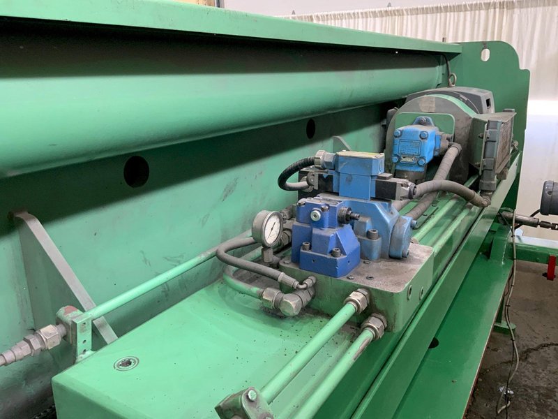 12' X 1/4" ACCURSHEAR MODEL 825010 HYDRAULIC SQUARING SHEAR: STOCK #80969