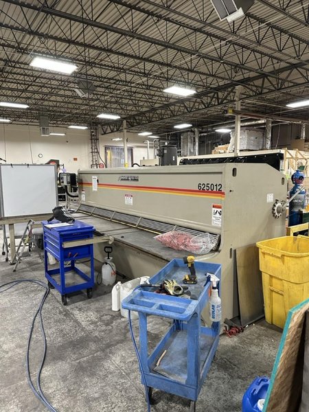 1/4″ x 12′ Accurshear 625012 Hydraulic Shear, 2012