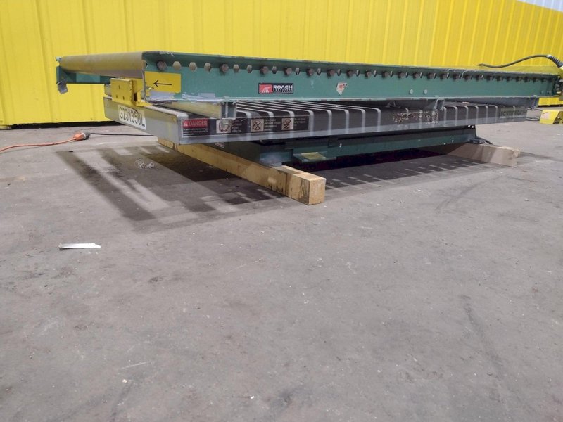 4,000 LBS X 72" X 30" SOUTHWORTH MODEL #LS4-36 HYDRUALIC SCISSOR LIFT TABLE: STOCK #20939