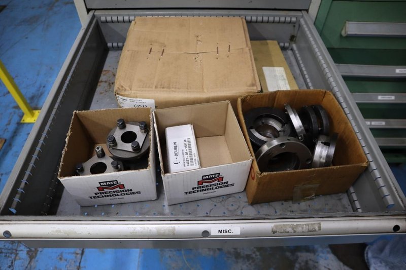 Turret Maintenance Parts and Hardware for Weidemann C3000 in 8 Drawer Cabinet- Auction Item