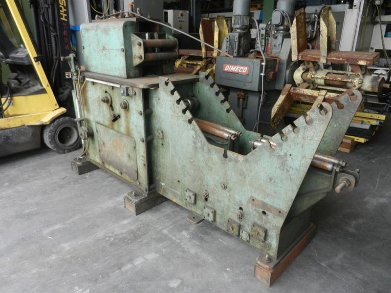 Press equipment Ltd decoiler + straightener 180 x 5 mm