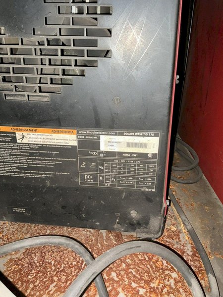 10" X .075" GUILD MODEL #VE-10 SHEAR END WELDER WTH LINCOLN TIG175 WELDER: YOBRO #24859