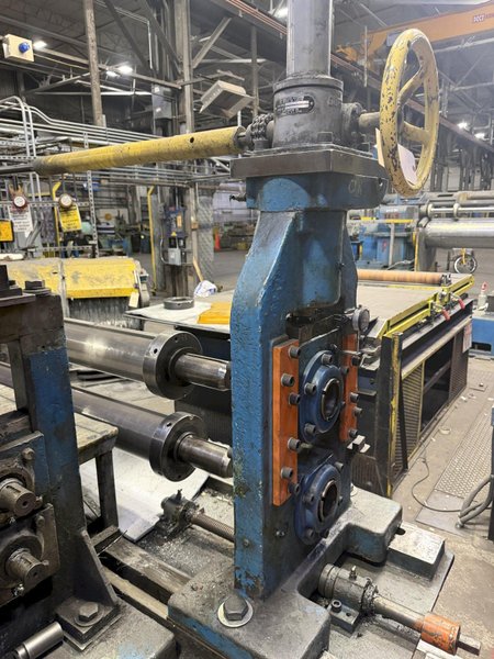 48" X 6" WEAN MOTORIZED SLITTER HEAD FOR SLITTING LINE: YOBRO #25242