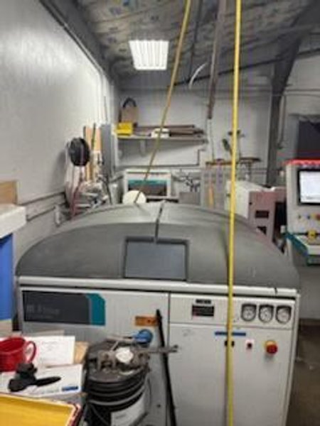 6.5′ x 10′ Flow Mach 3 3015 Waterjet, 2018 – 94,000 PSI, Low Hours, Well Maintained, Custom Guards, NEEDS TO MOVE