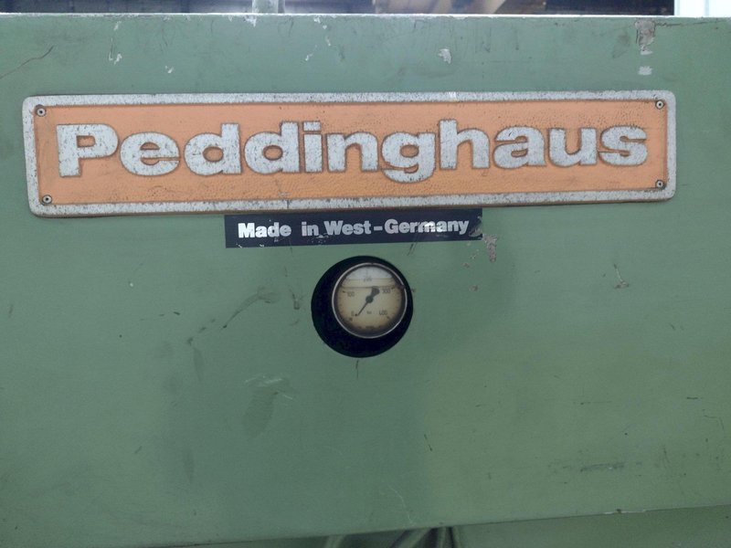 66 TON PEDDINGHAUS MODEL #66/110 PEDDIMASTER HYDRAULIC IRONWORKER: STOCK 22239