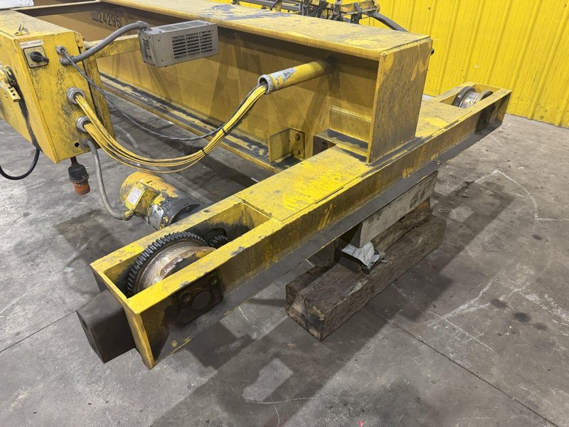 11.5 TON X 30' DESHAZO TOP RUNNING SINGLE GIRDER BRIDGE CRANE 2005 : YOBRO 25993