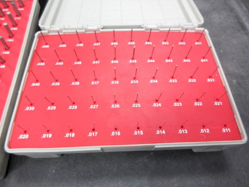 Vermont &amp; Meyer Gage Pins .011 - .250- Auction Item