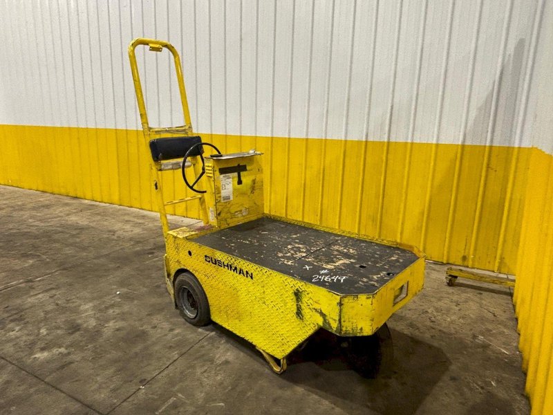 36 VOLT CUSHMAN MODEL #898361 STOCK CHASER/TUGGER CART: YOBRO #24649