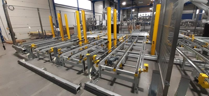 Pattyn Case Packing &amp; Palletizing Line – 2022 – Includes Inserter, Filler, Closer &amp; Conveyors