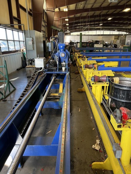 Used, 4th Axis Tubular Counterbore and Drilling Machine