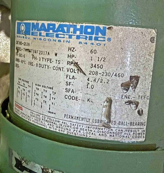 Motor, Reliance, 250 HP DC