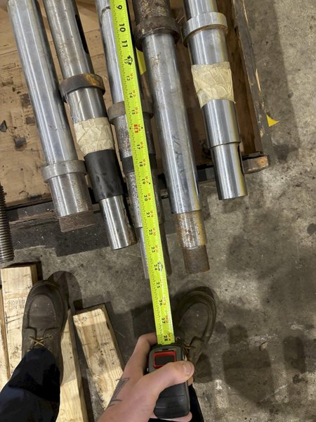 2.5&quot; DAHLSTROM ROLLFORMER PARTS, SHAFT ARBORS, GEARS, SIDE PASSES &amp; MORE: STOCK #22621