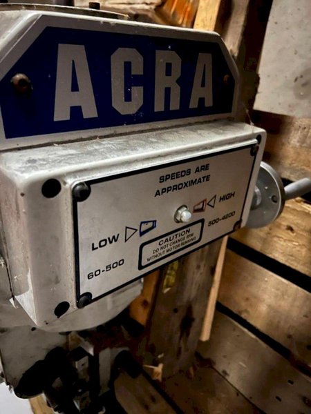 ACRA MILLING HEAD. STOCK # 0103223