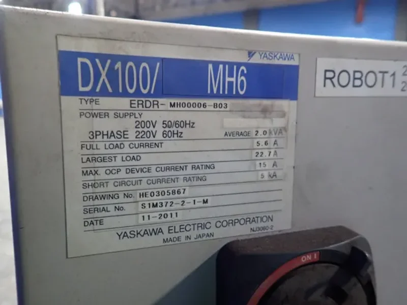 Yaskawa Motoman Robot - Motoman-mh6