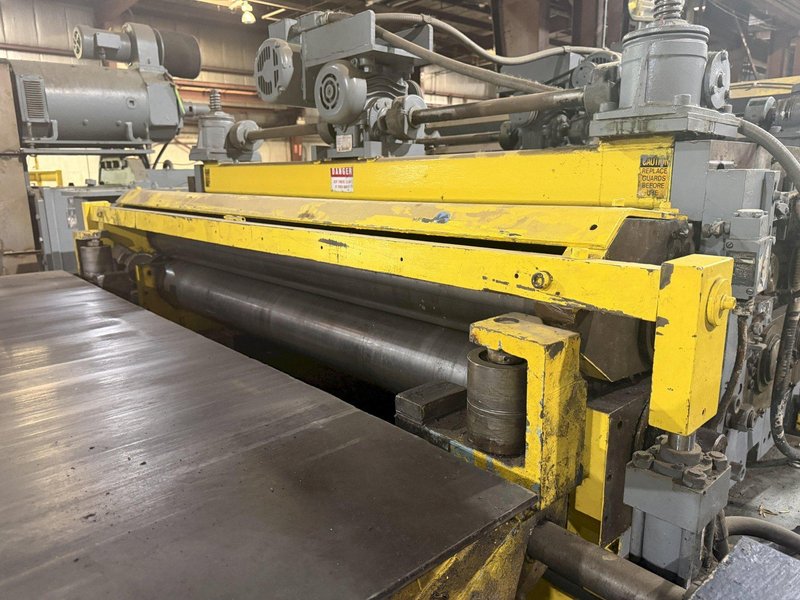 40,000 LB X 60" X .250" CINCINATI ROWE NIAGARA CUT THE LENGTH LINE: YOBRO #25987