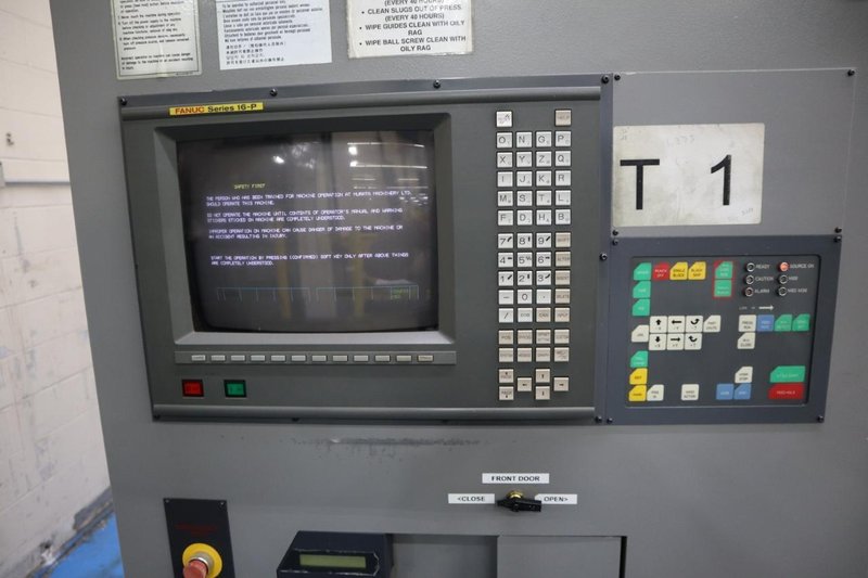 Murata Wiedemann C-3000 Turret Punch Press, 33 Ton, 54 Station Turret, (2) AI Stations, Fanuc 16-P CNC- Auction Item