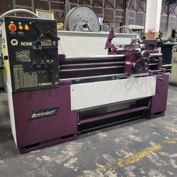 Bridgeport Romi Tormax 13-5 Engine Lathe