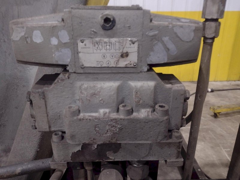 400 TON RODGERS  MODEL #1F400D-7214 HYDRAULIC HORIZONTAL INCLINED WHEEL PRESS: YOBRO 24526