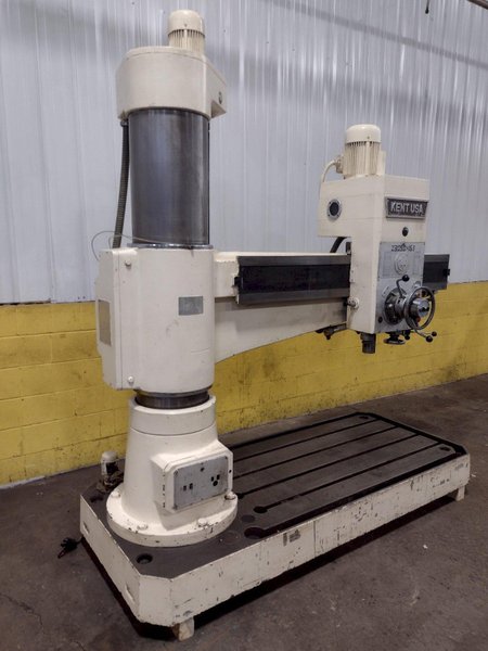5&#039; x 13&quot; KENT MODEL #KRD3050 RADIAL DRILL: STOCK #17884