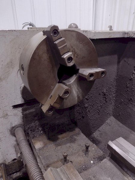 15&quot; X 60&quot; CLAUSING NARDINI MODEL #ND1560 GAP BED ENGINE LATHE, 2&quot; HOLE: STOCK #19154