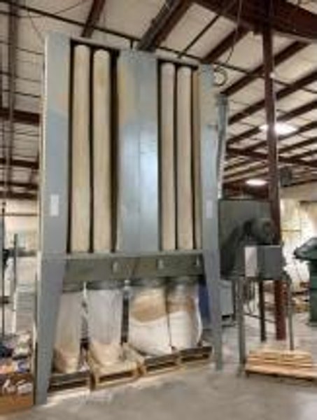 Weeke Venture 107M CNC Router, 2015 – 120″ x 50x Travels, Model BMG111, Free Standing Dust Collector, Safety Cage