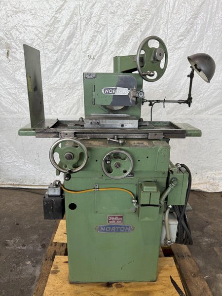 6" X 12" NORTON SURFACE GRINDER. STOCK # 0340125