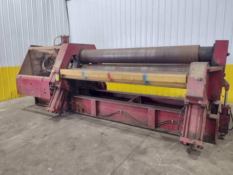 10' X 1" MONTGOMERY MODEL #4R-120100 4-ROLL HYDRAULIC PLATE BENDING ROLL: STOCK #17021